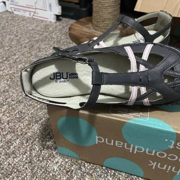 JBU Women's Dune Encore In Brown & Pink, Size 8M - Picture 3 of 7